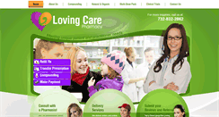 Desktop Screenshot of lovingcarepharmacy.com